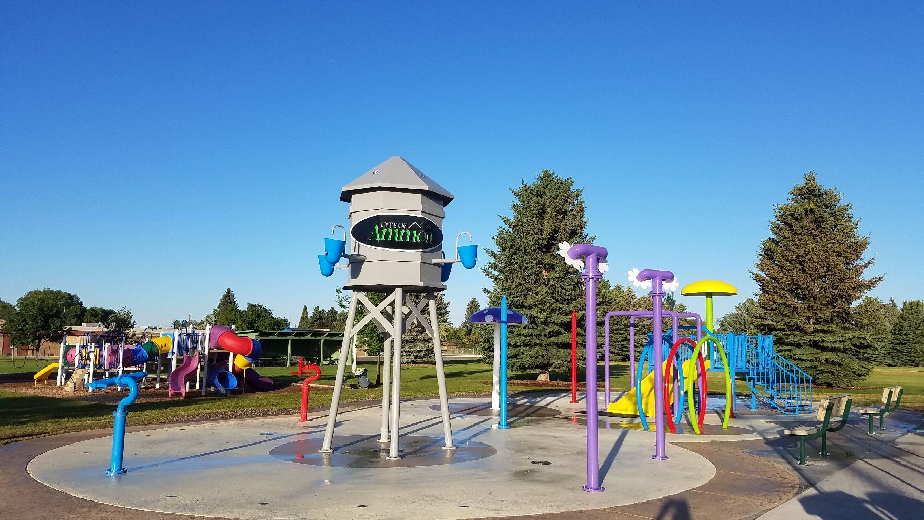 Ammon Splash Pad Construction Solutions Company